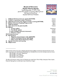 Board of Directors