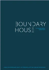 Boundary House Final.Pdf