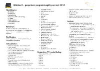 Gesproken Programmagids Webbox2