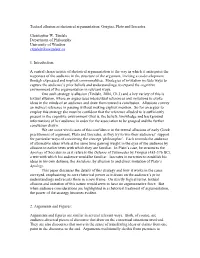 Textual Allusion As Rhetorical Argumentation: Gorgias, Plato and Isocrates