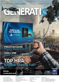TOP HRA: Killzone: Shadow Fall