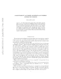 Arxiv:2002.02541V2 [Math.GR] 2 Nov 2020 H Pcﬁiiso Ntl Rsne Groups