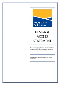 Design & Access Statement