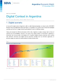 Digital Context in Argentina