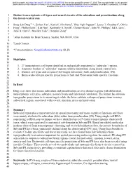 Distinct Transcriptomic Cell Types and Neural Circuits of the Subiculum and Prosubiculum Along 2 the Dorsal-Ventral Axis 3 4 Song-Lin Ding1,2,*, Zizhen Yao1, Karla E