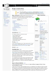 Engro Corporation from Wikipedia, the Free Encyclopedia