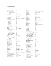 Subject Index