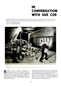 In Conversation with Sue