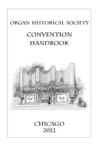 Convention Handbook