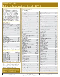 Enhanced Index Strategies Portfolio 2011-2 Fact Card (PDF)
