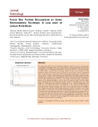 Flood Risk Pattern Recognition by Using Environmetric Technique- a Case