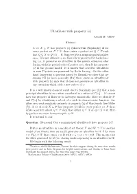 Ultrafilters with Property
