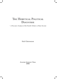 The Heretical Political Discourse