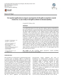 Research Paper Geo Spatial Application