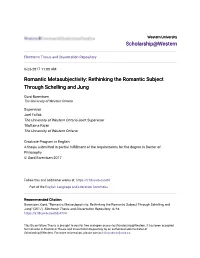 Rethinking the Romantic Subject Through Schelling and Jung