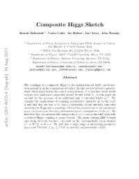 Composite Higgs Sketch