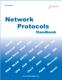 Network Protocols Handbook