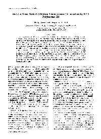 Retl-1, a Yeast Mutant Affecting Transcription Termination by RNA Polymerase I11