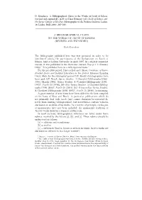 Bibliographical Clavis to the Works of Jacob of Edessa (Revised and Expanded)’, in B