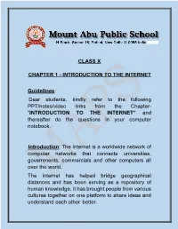 Class X Chapter 1