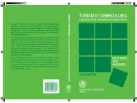 Toman's Tuberculosis Case Detection, Treatment, and Monitoring