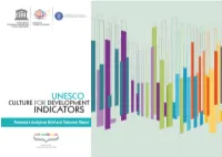 Culture for Development Indicators