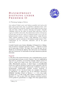 Dansksproget Digtning Under Frederik II Side 2 Af 16