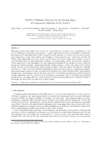 Petsc's Software Strategy for the Design Space of Composable