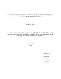 Improving Red Snapper Management and Seafood Transparency in the Southeastern United States