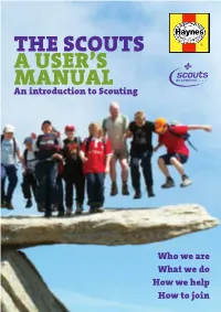 THE SCOUTS a User's Manual
