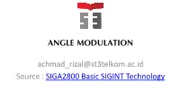 Angle Modulation