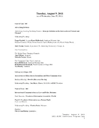 2011 Conference Program