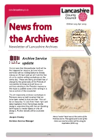 Archive Service Update