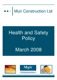 H&S Policy with Signature