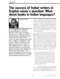 What About Books in Indian Languages?