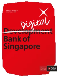 DBS Annual Report 2017 Who We Are
