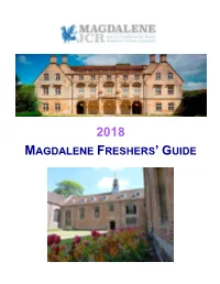 Magdalene Freshers' Guide