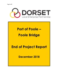 Poole Bridge End of Project Report