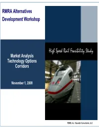 RMRA Alternatives Development Workshop