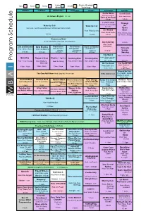 Wbai Sched Final Copy