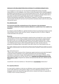 1 Submission to the New Zealand Productivity Commission for Local