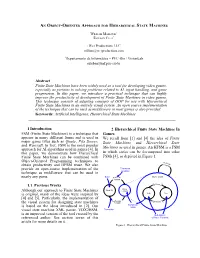 An Object-Oriented Approach for Hierarchical State Machines
