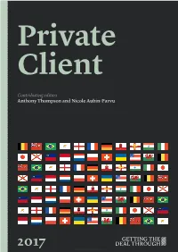 Getting the Deal Through: Private Client 2017