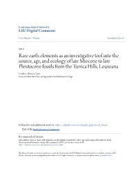 Rare Earth Elements As an Investigative Tool Into the Source