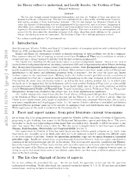 Arxiv:1911.01307V1 [Gr-Qc] 4 Nov 2019 What ‘True Names’ This Article Refers to These By