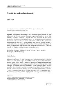 Prosodic Size and Rendaku Immunity