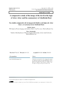 A Comparative Study of the Image of the Devil in the Logic of Attar Attar and the Commentary of Abolfotuh Razi