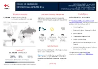 Covid-19 Outbreak Operational Update
