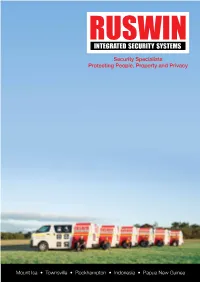 Security Specialists Protecting People, Property and Privacy