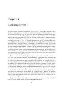 Chapter 6 Riemann Solvers I